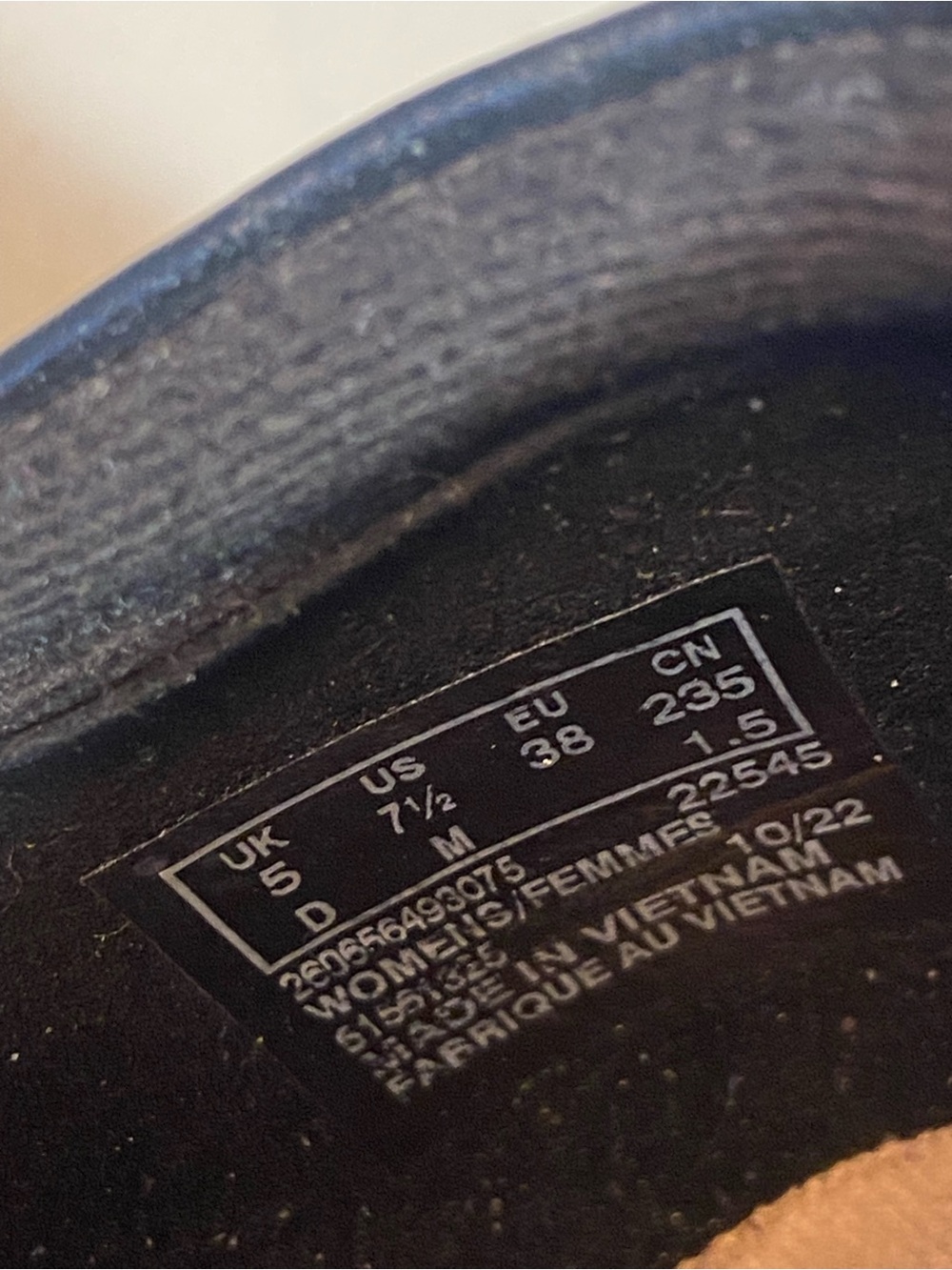 Clark’s Collection Ashland Spin Q Black Leather Shoes SZ 7.5 - Picture 13 of 13